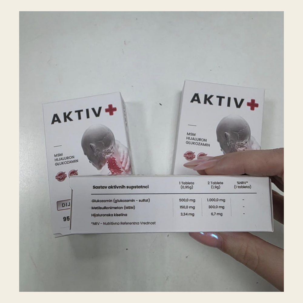 Aktiv+ — Tablete za zglobove · 30 kom.